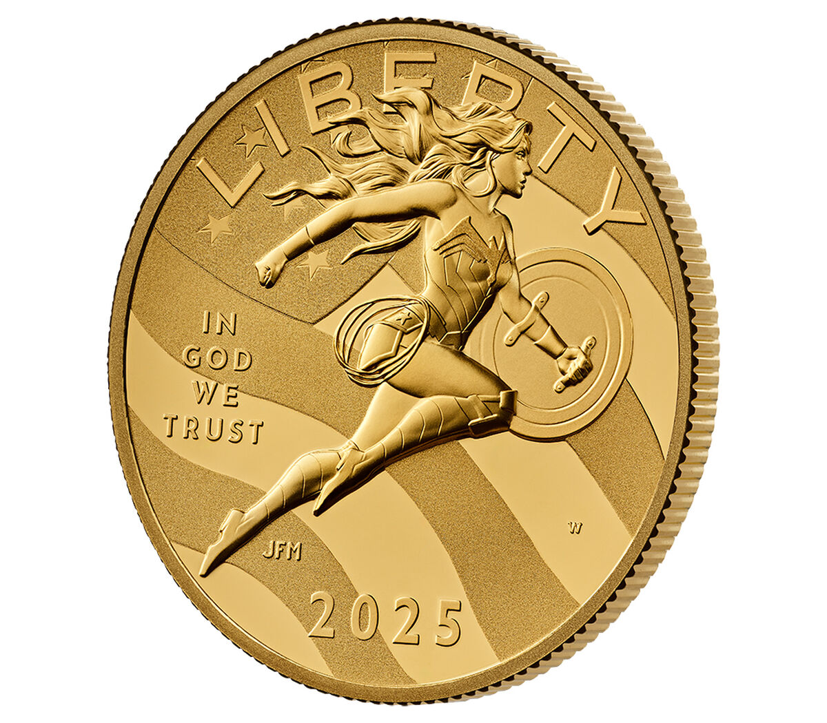 Comic Art 24-Karat Gold Proof Coin &ndash; Wonder Woman&trade;, , hi-res image number 7.0
